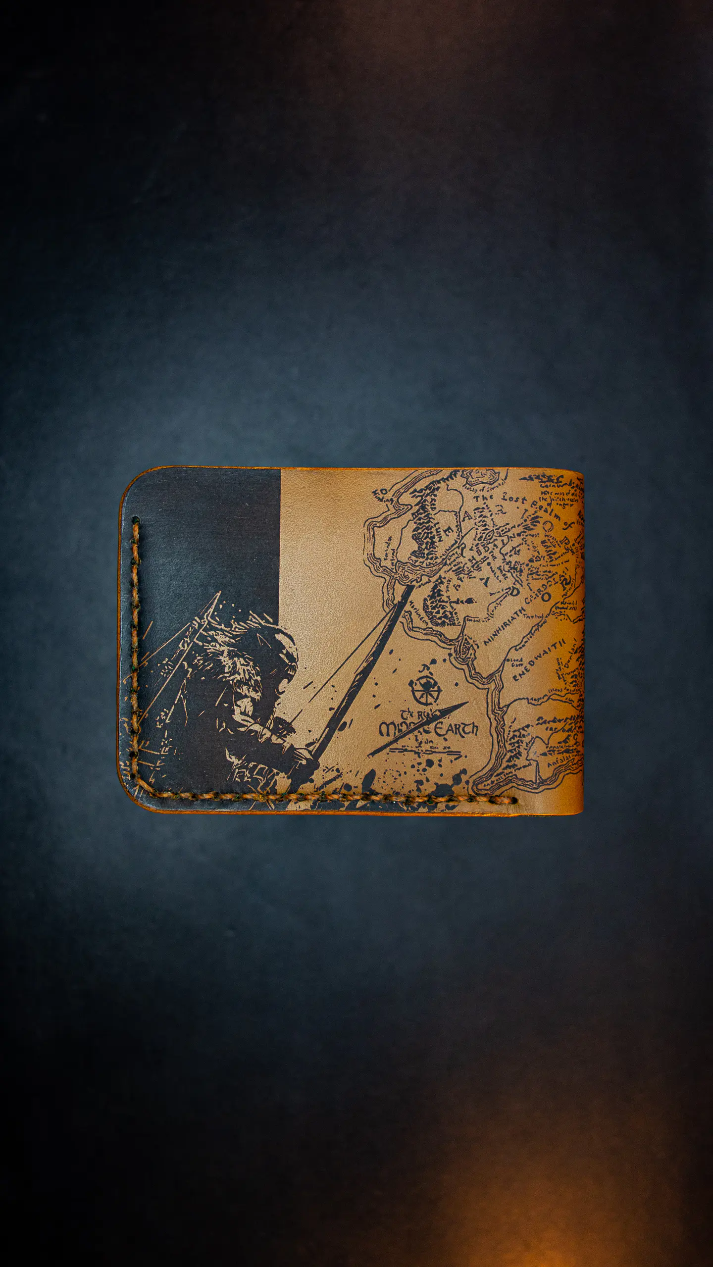 BILLETERA DE CUERO / ELFICA / CARTERA / PORTA DOCUMENTO  8