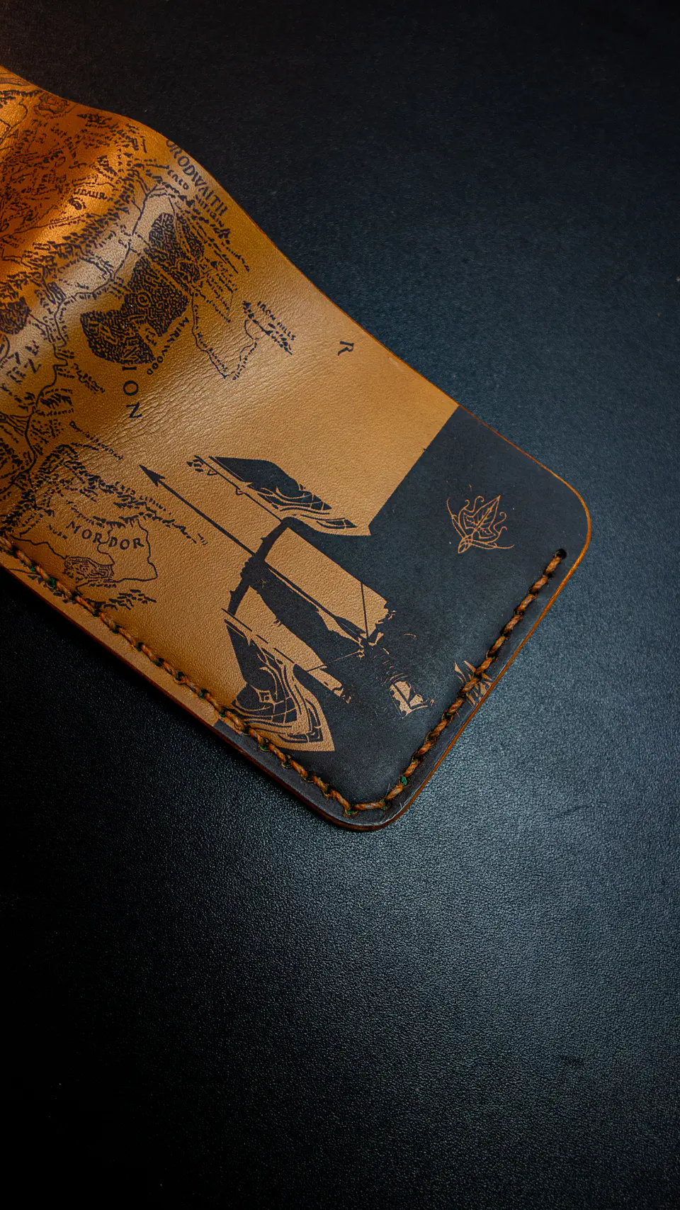BILLETERA DE CUERO / ELFICA / CARTERA / PORTA DOCUMENTO  9