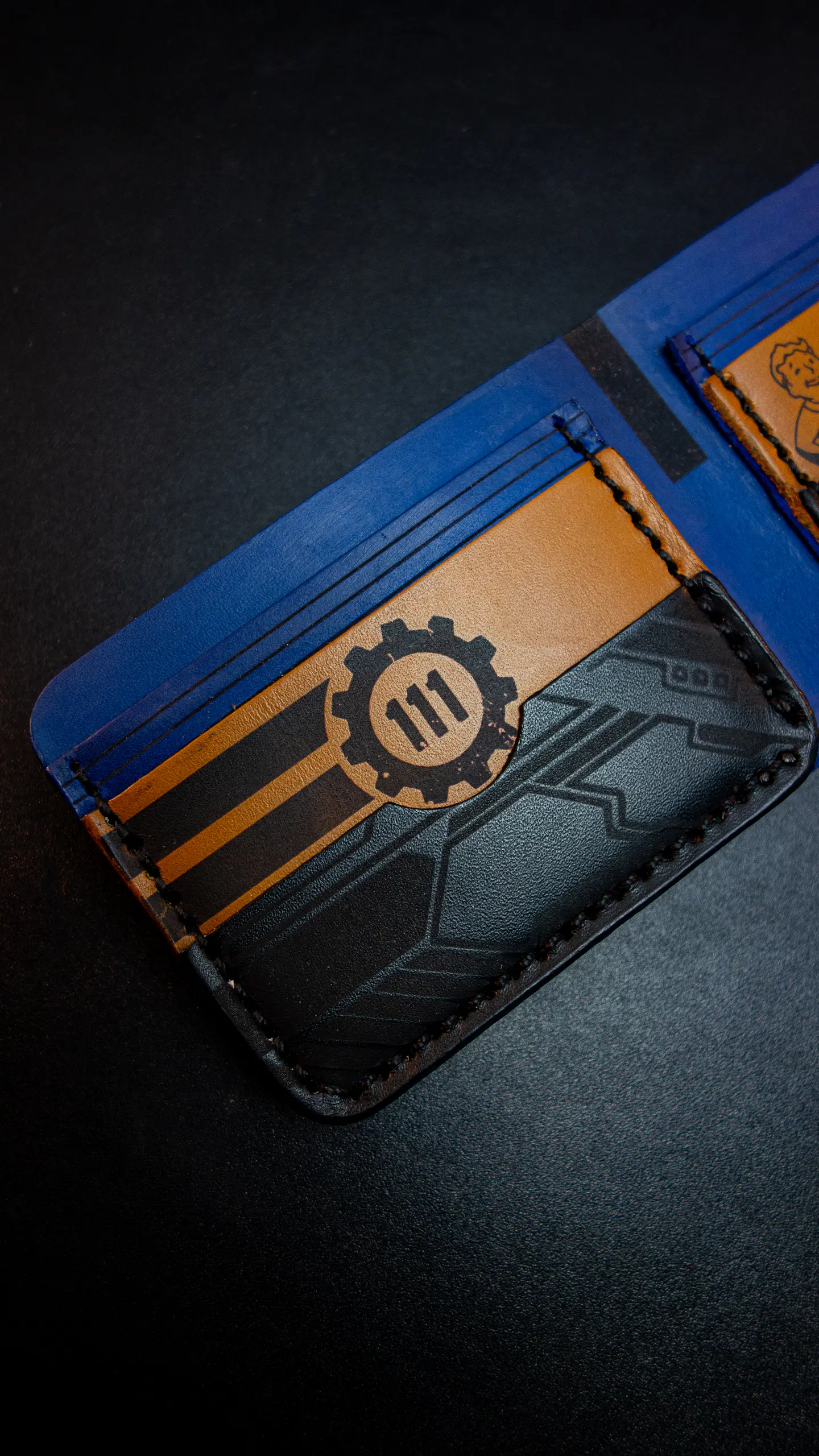 BILLETERA DE CUERO / FALLOUT / CARTERA / PORTA DOCUMENTO 4