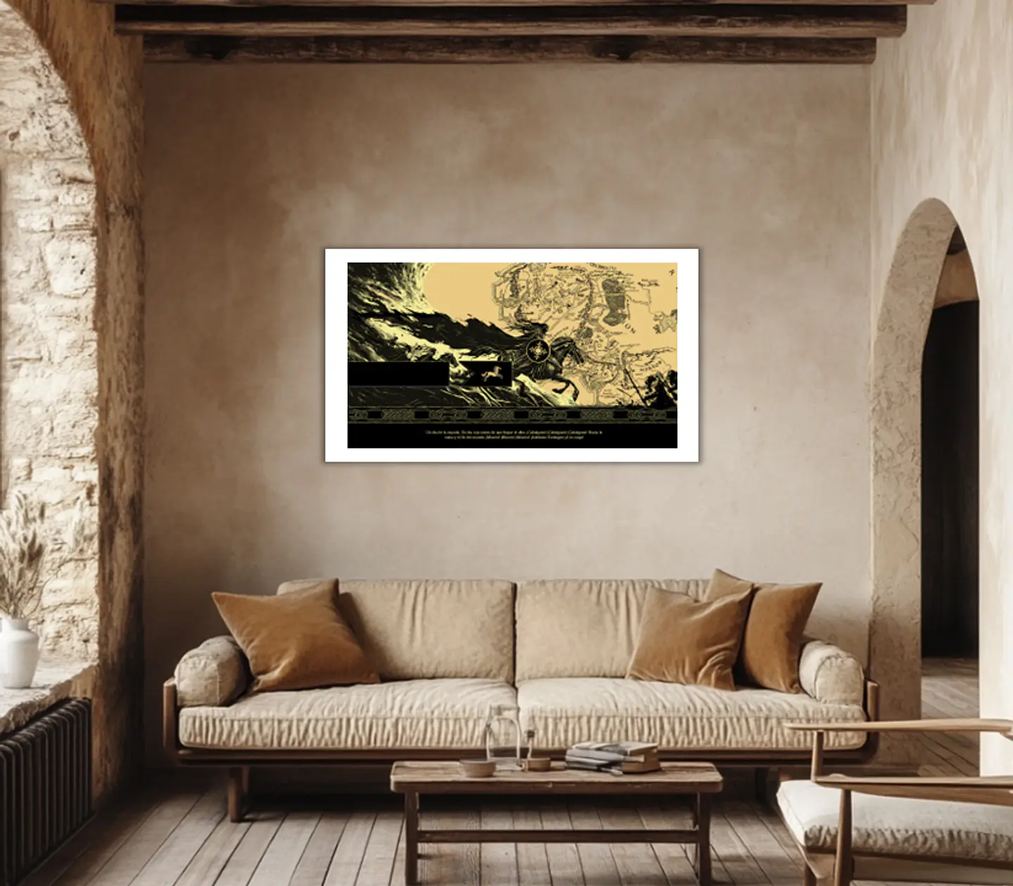Carga de los Rohirrim – Arte Digital para Imprimir (PNG 300DPI A3) 6