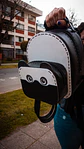 BOLSO DE CUERO / DISEÑO PANDA - Miniatura 6
