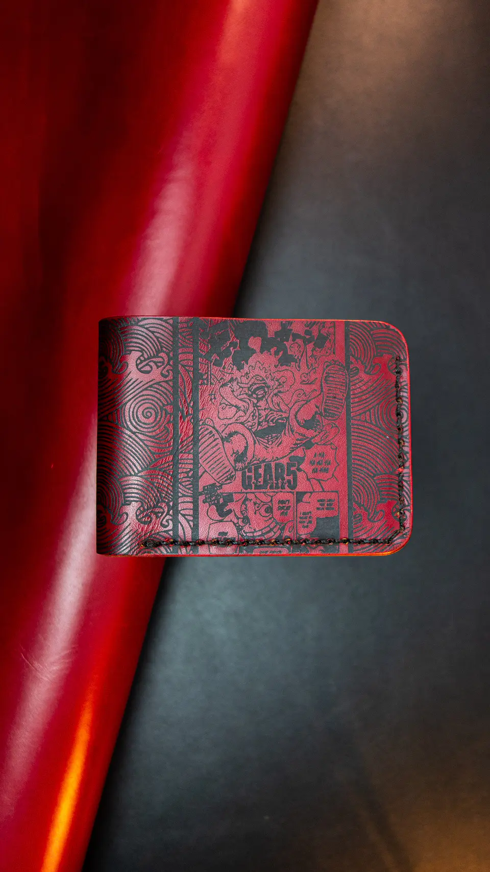 BILLETERA DE CUERO  / LUFFY ONEPIECE / CARTERA / PORTA DOCUMENTO 1