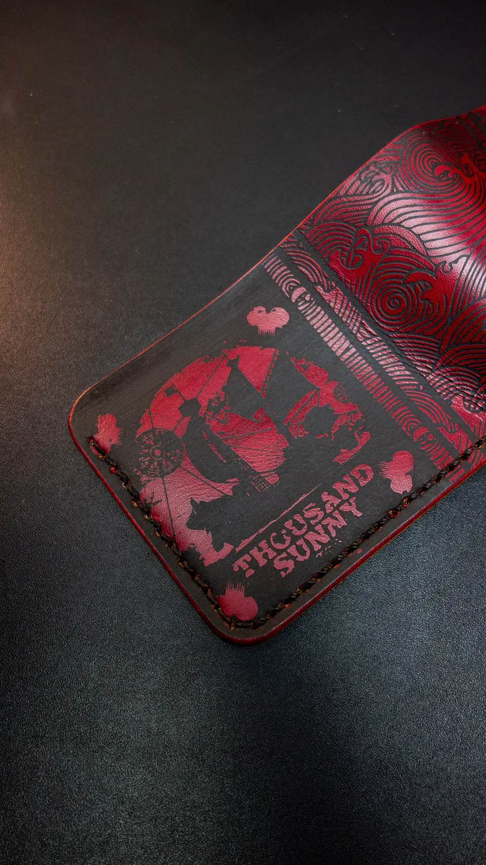BILLETERA DE CUERO  / LUFFY ONEPIECE / CARTERA / PORTA DOCUMENTO 6