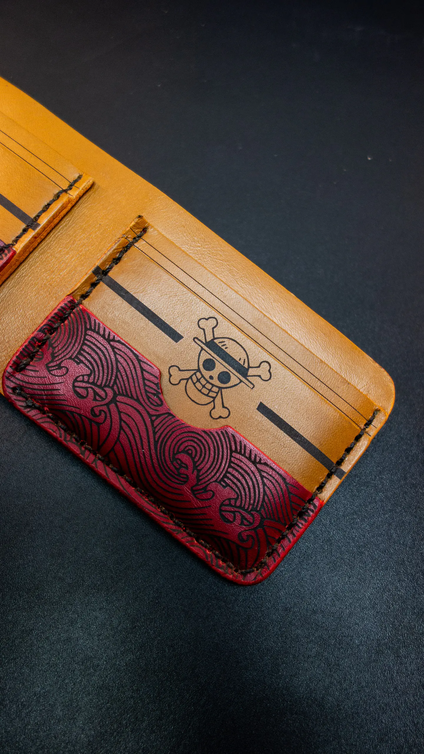 BILLETERA DE CUERO  / LUFFY ONEPIECE / CARTERA / PORTA DOCUMENTO 7