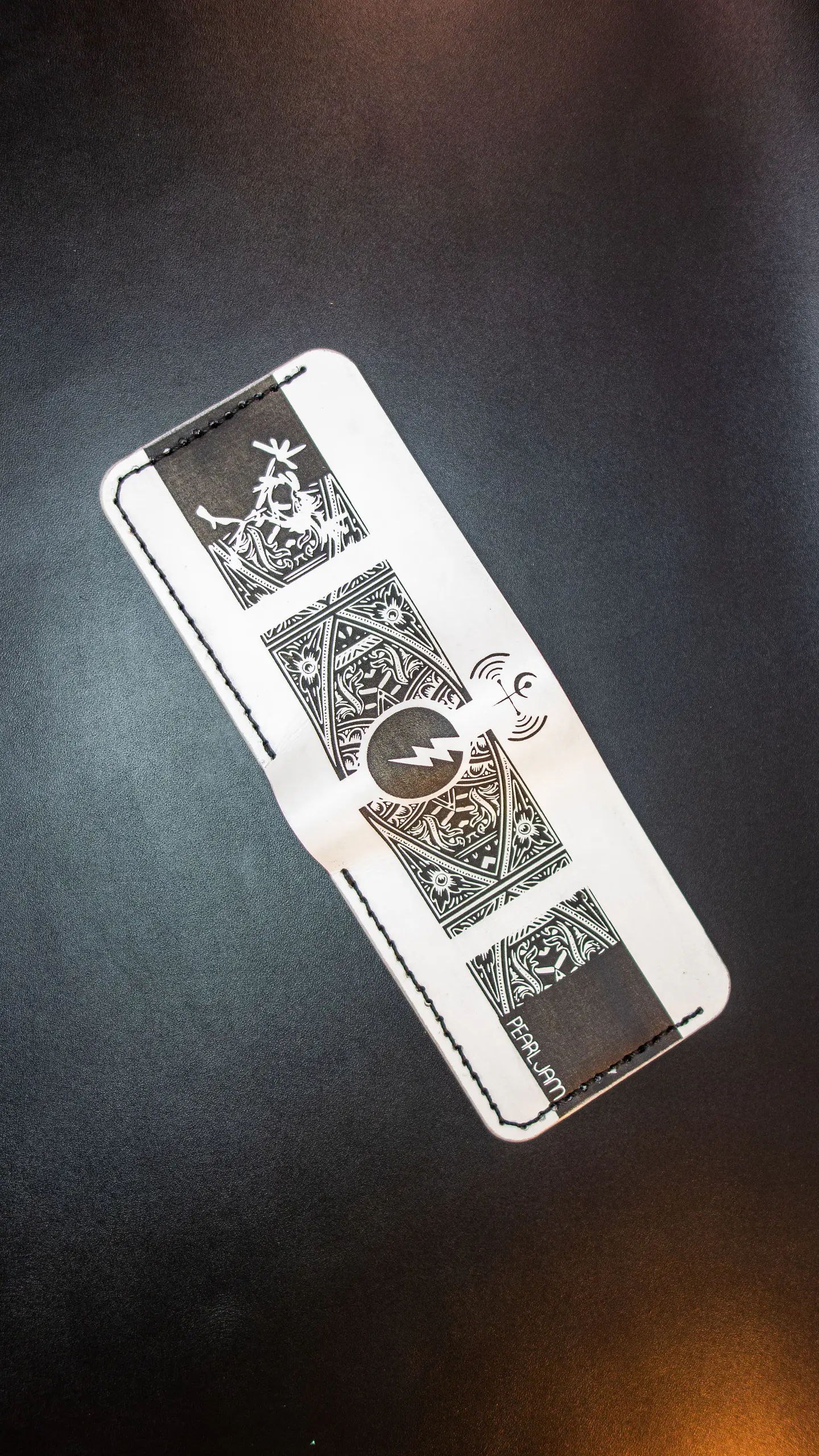 BILLETERA DE CUERO / PEARL JAM / CARTERA / PORTA DOCUMENTO 2