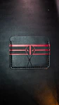 TARJETERO SENCILLO DE CUERO  / DEADPOOL CONCEPT - Miniatura 3