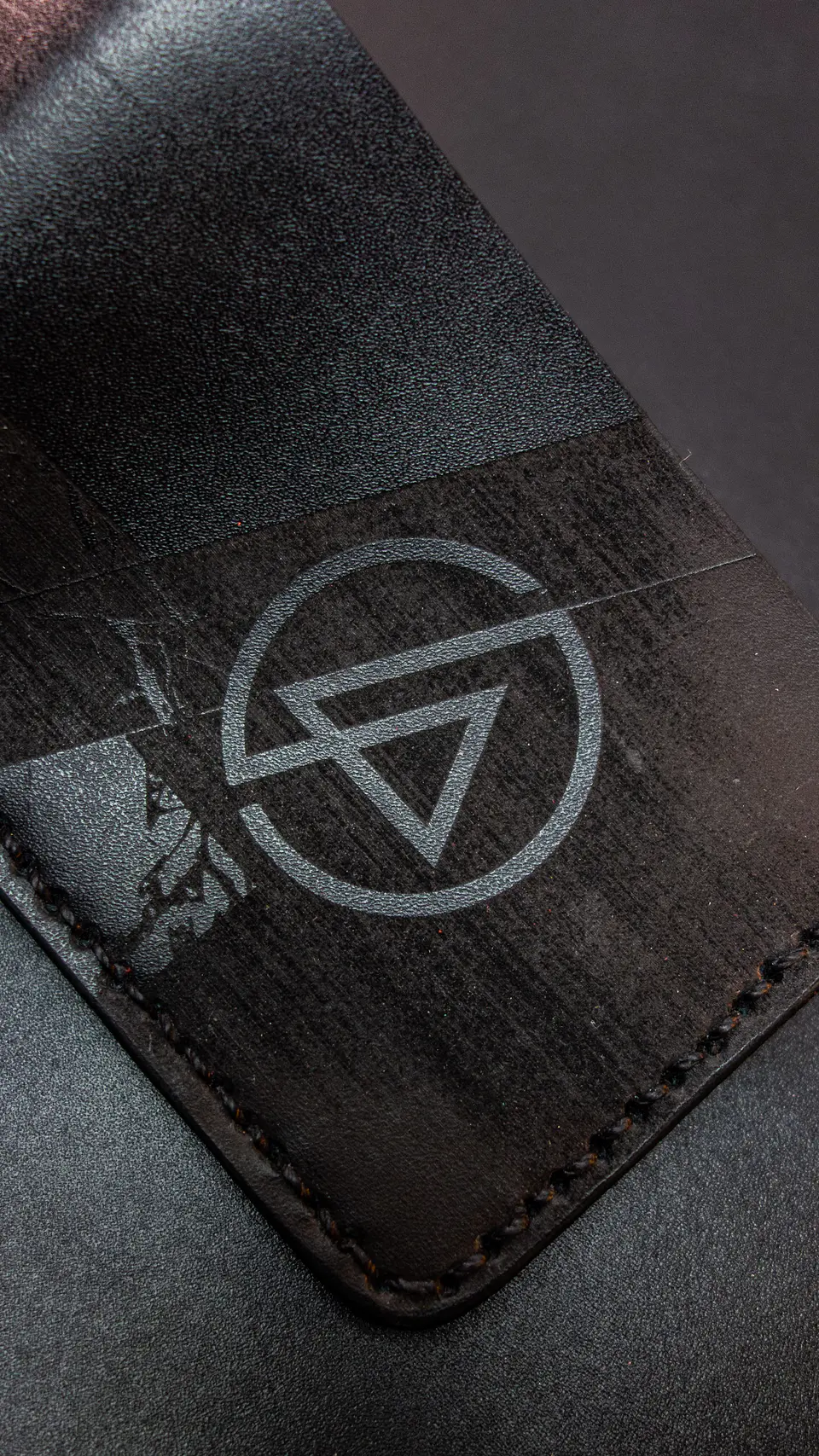 BILLETERA DE CUERO / LINKIN PARK ( CONCEPTO HOMENAJE ) 1