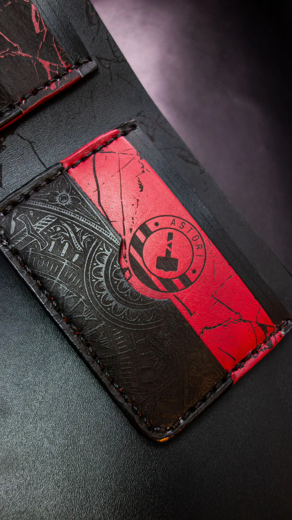 Billetera de Cuero Conceptual - IRON MAIDEN 