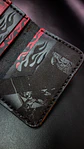 TARJETERO VERTICAL DE CUERO / IRON MAIDEN / PORTA DOCUMENTO - Miniatura 3