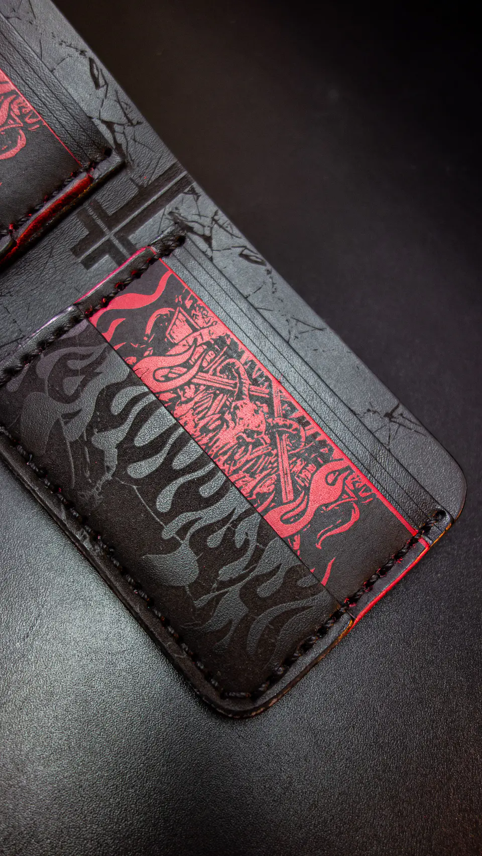 BILLETERA DE CUERO SLAYER / PORTA DOCUMENTO 5