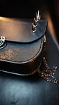 Cartera de Cuero Edición Maléfica – Gótica con Púas y Cadenas - Miniatura 6