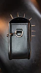Cartera de Cuero Edición Maléfica – Gótica con Púas y Cadenas - Miniatura 8