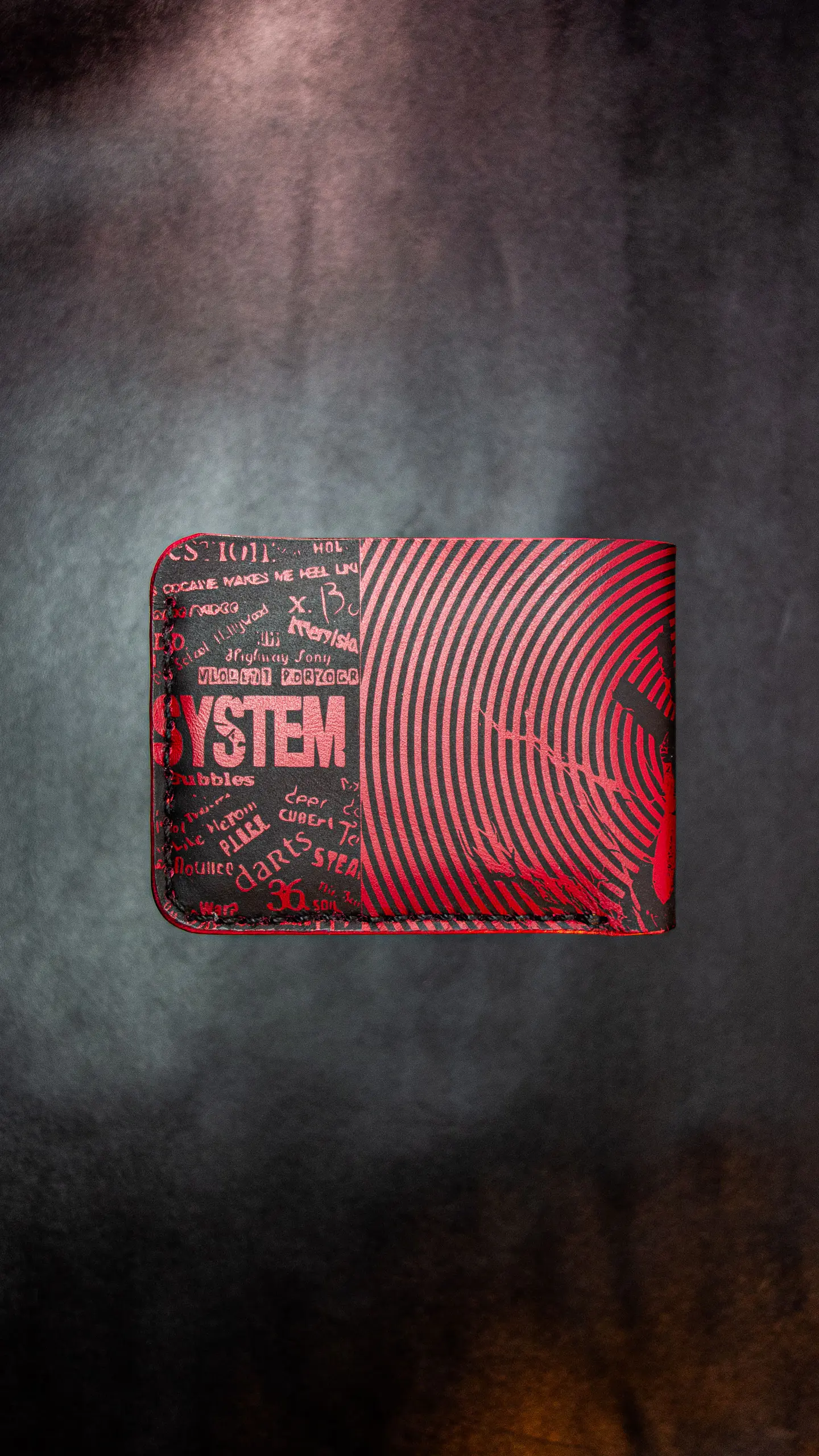 Billetera System of a Down – Homenaje Conceptual en Cuero 12