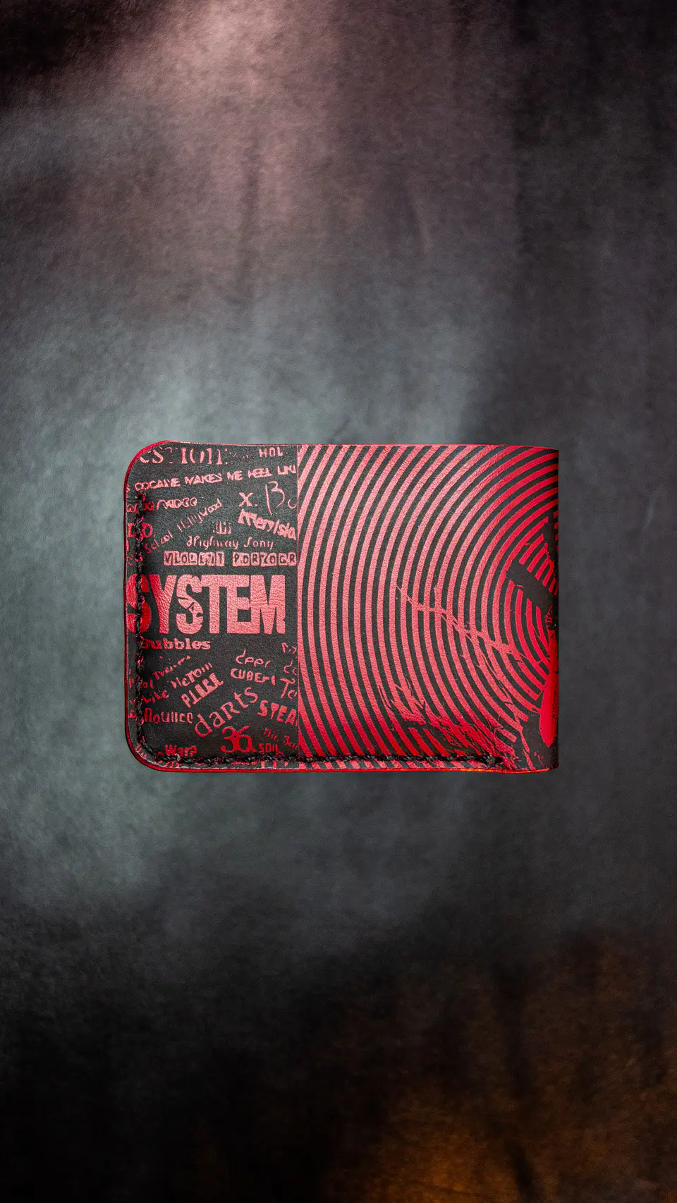 Billetera System of a Down – Homenaje Conceptual en Cuero 12