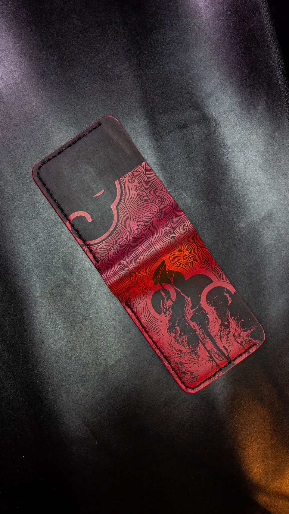 🔥 Billetera de Cuero – Homenaje a Akatsuki 2
