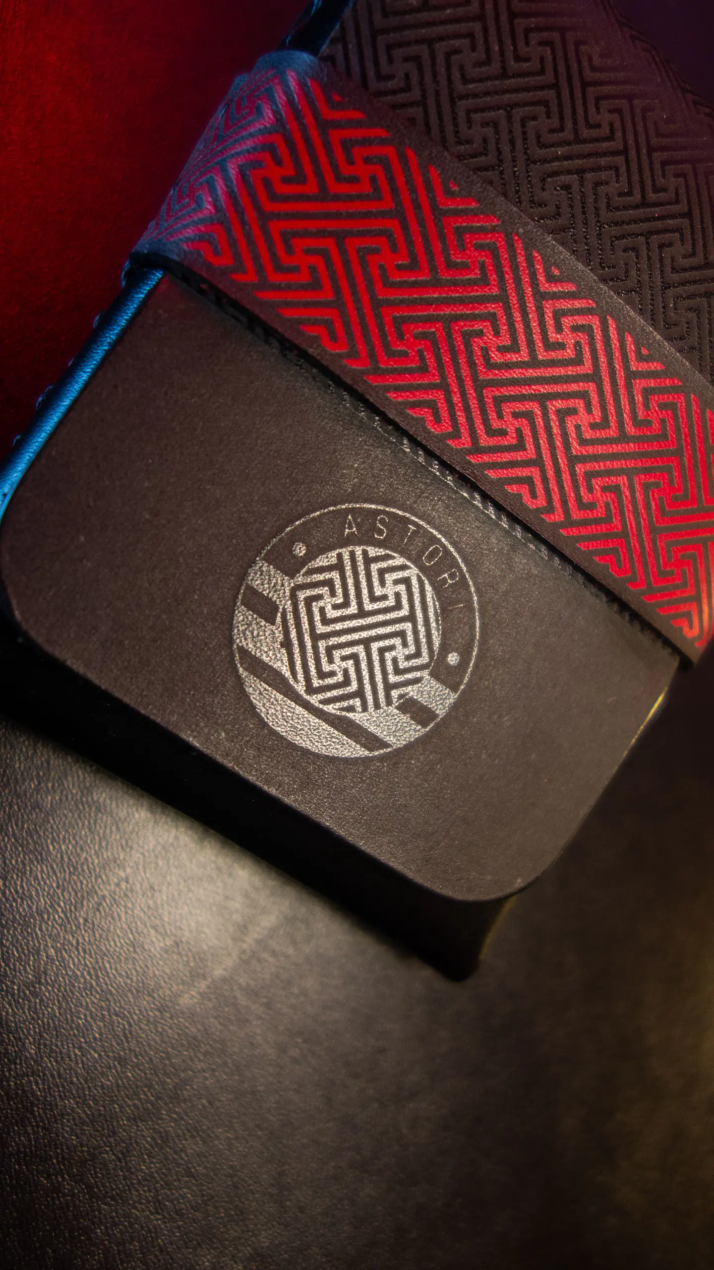 Tarjetero de Cuero Hannya - Edición Japón Oscuro 8