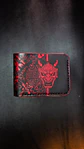 Billetera Hannya (CLASICA) en Cuero – Diseño Japonés - Miniatura 1