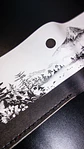 Billetera “Monte Fuji” – Paisaje Ukiyo-e Grabado en Cuero - Miniatura 11