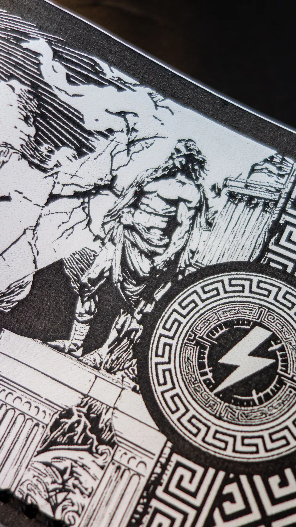 Billetera de Cuero – Zeus, Edición Conceptual Exclusiva ⚡ 9