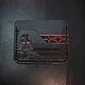 Tarjetero de cuero Conceptual “Vader” — El Lado Oscuro en tus manos
