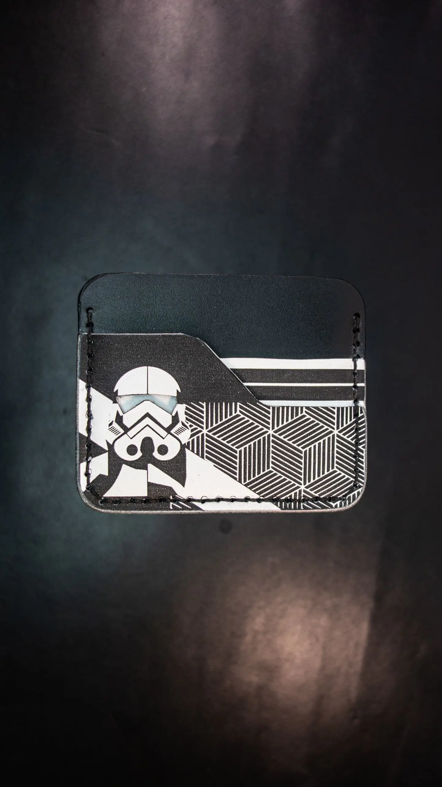 Tarjetero Conceptual de cuero - Soldado Imperial 1