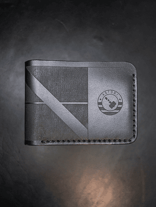Billetera de Cuero – Edición Conceptual “Líneas Modernas” | Astori