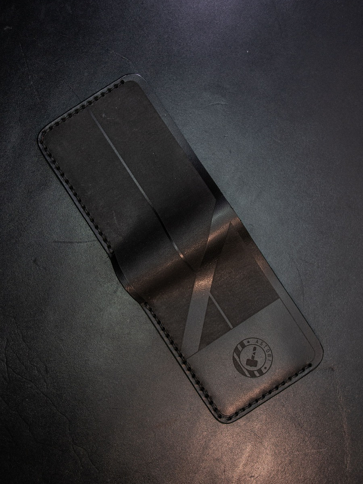 Billetera de Cuero – Edición Conceptual “Líneas Modernas” | Astori 3