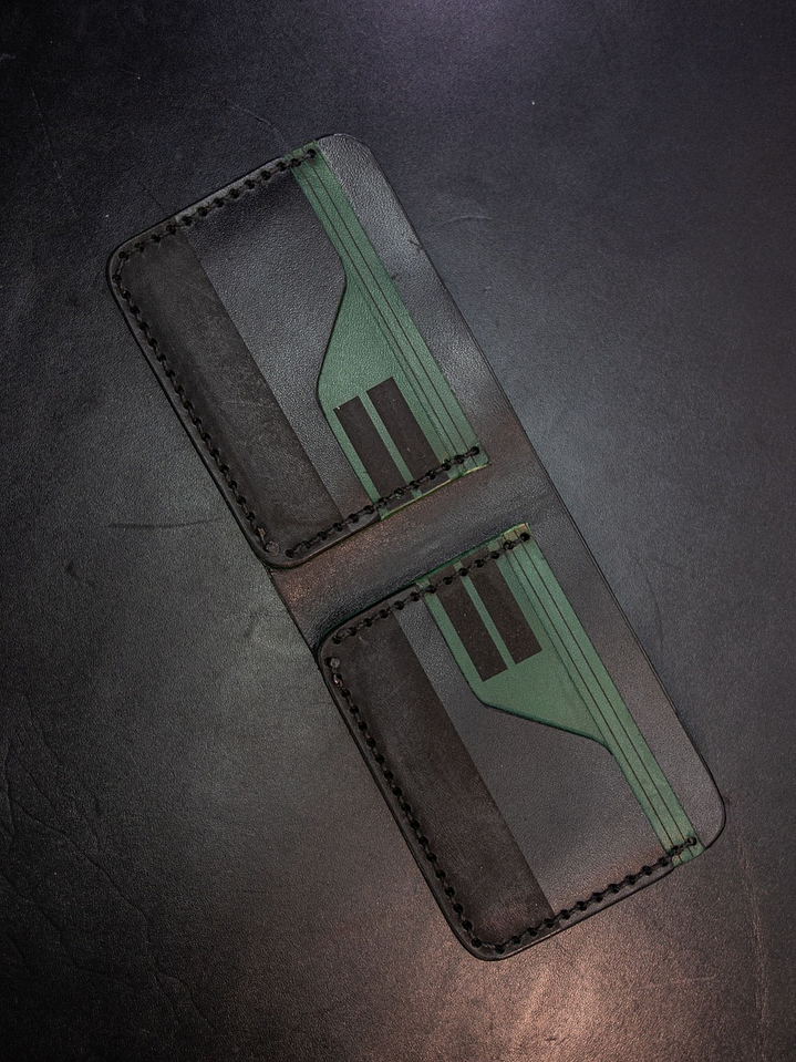 Billetera de Cuero – Edición Conceptual “Líneas Modernas” | Astori 2