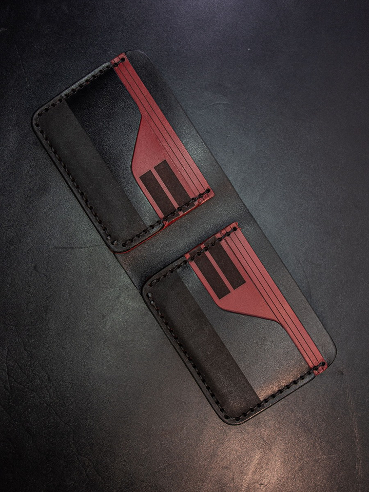 Billetera de Cuero – Edición Conceptual “Líneas Modernas” | Astori 7