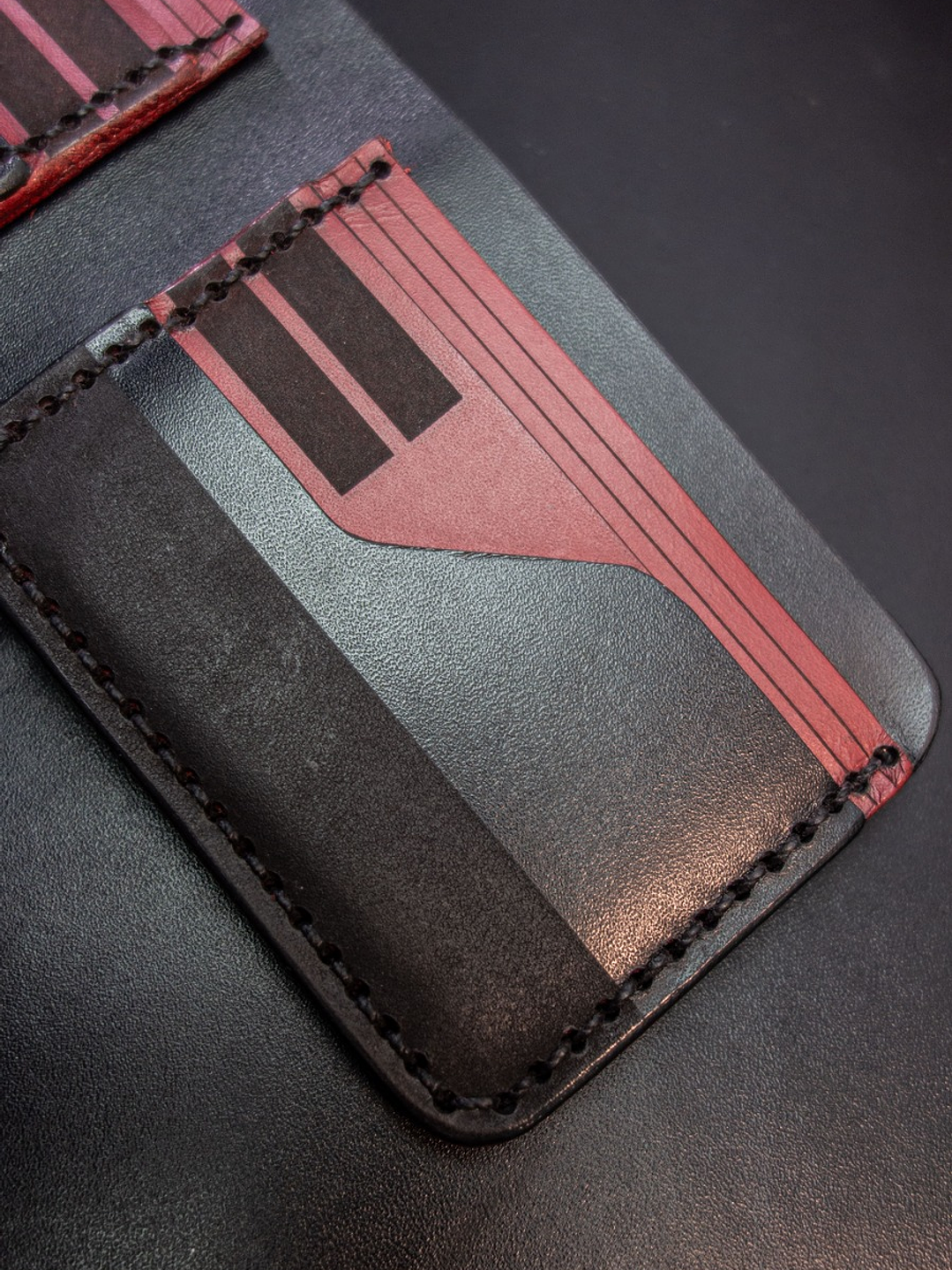 Billetera de Cuero – Edición Conceptual “Líneas Modernas” | Astori 12