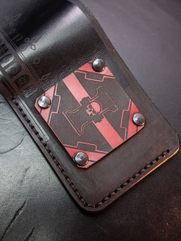 Billetera de Cuero – Homenaje a Warhammer 40K ⚔️🔥 7