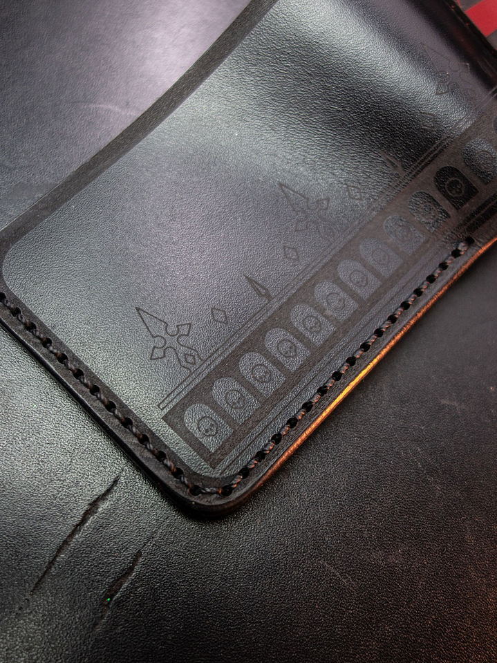 Billetera de Cuero – Homenaje a Warhammer 40K ⚔️🔥 8