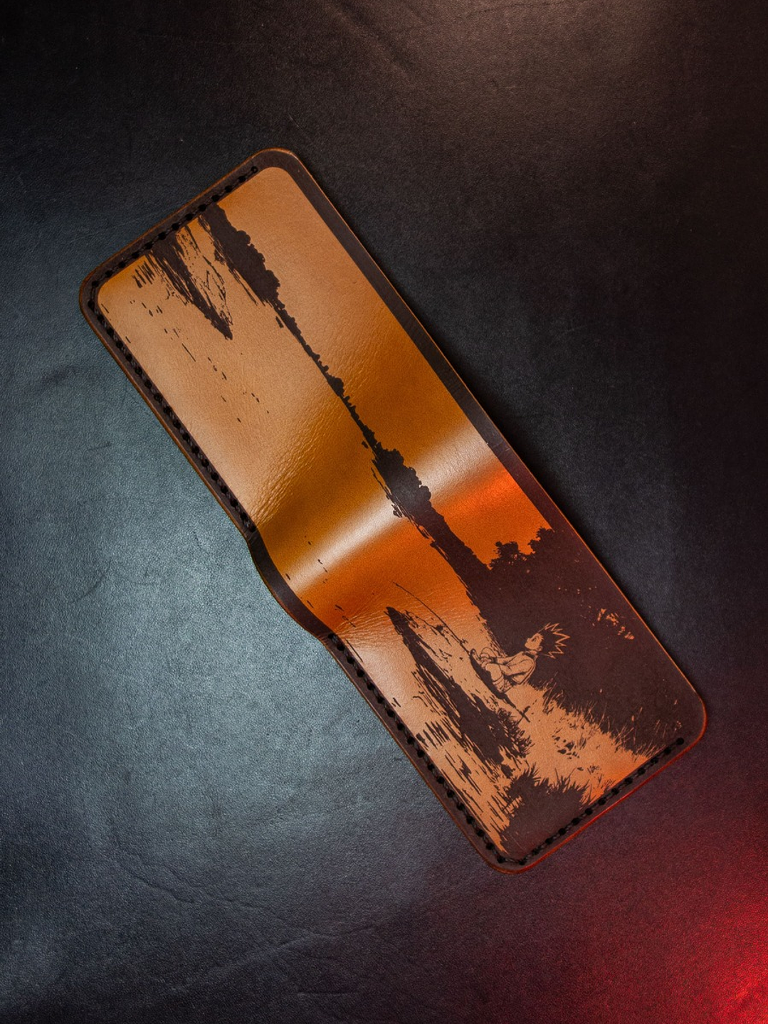 Billetera de Cuero – Hunter × Hunter (Gon) Conceptual 2