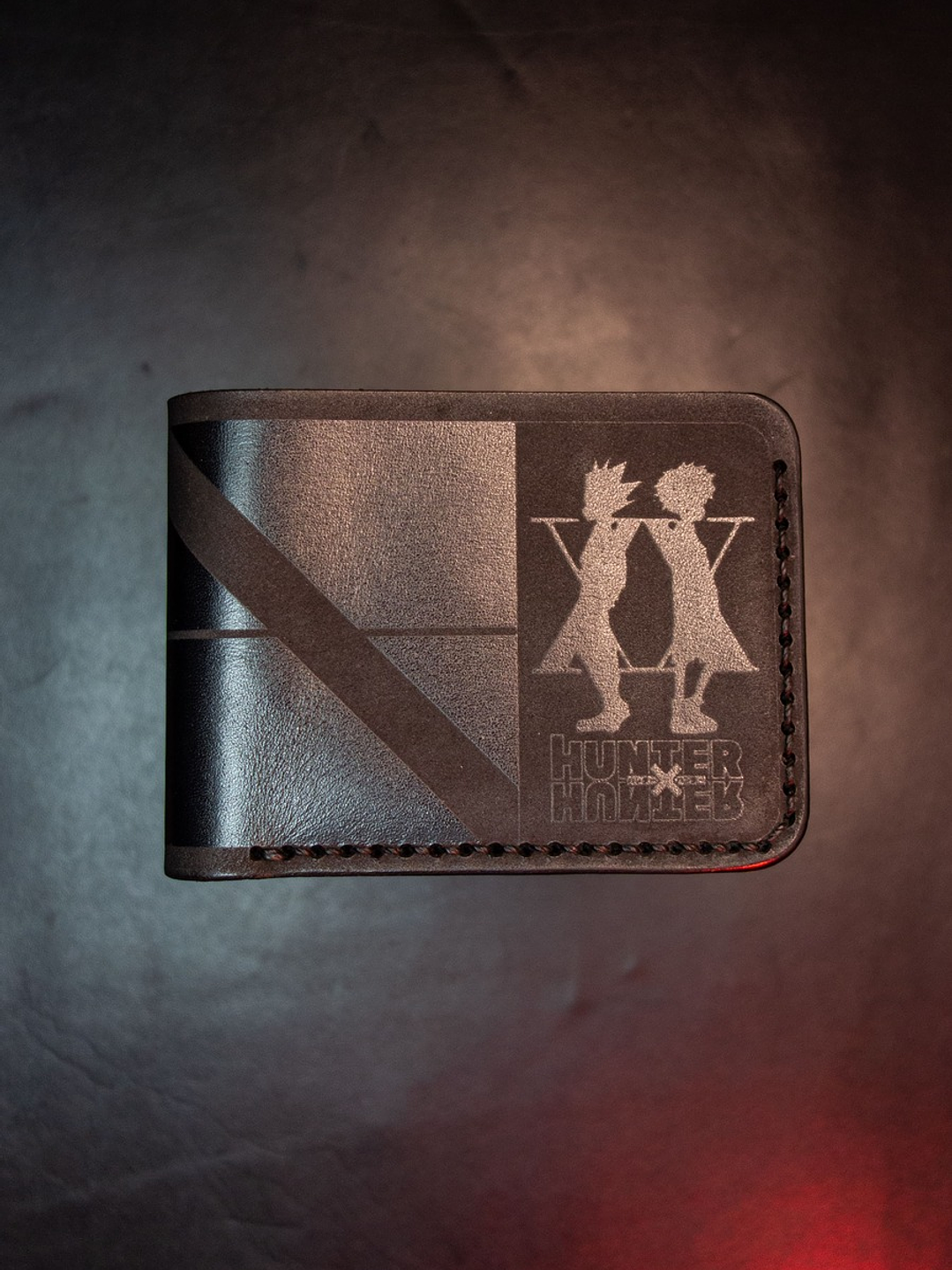 Billetera de Cuero – Inspiración Hunter × Hunter (Gon & Killua) 1