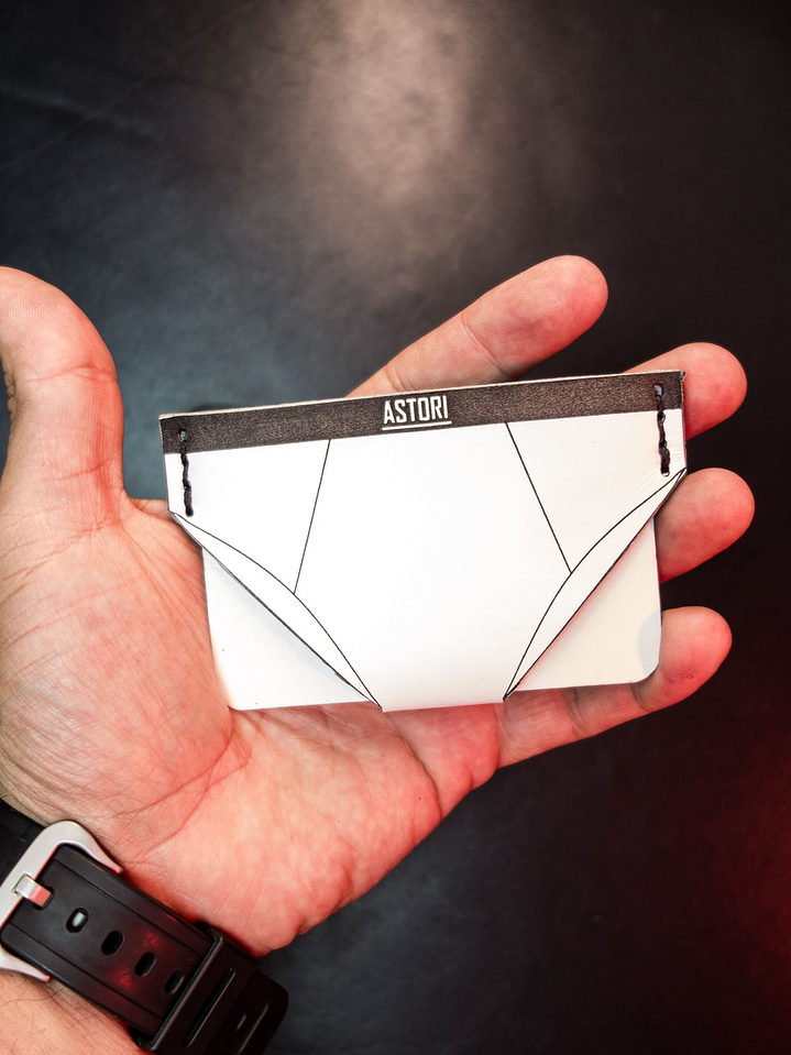 Tarjetero de Cuero – “Cardsonzillo” ⚪🔥 2