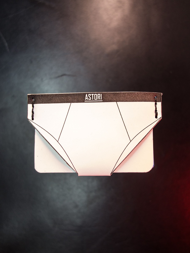 Tarjetero de Cuero – “Cardsonzillo” ⚪🔥 6