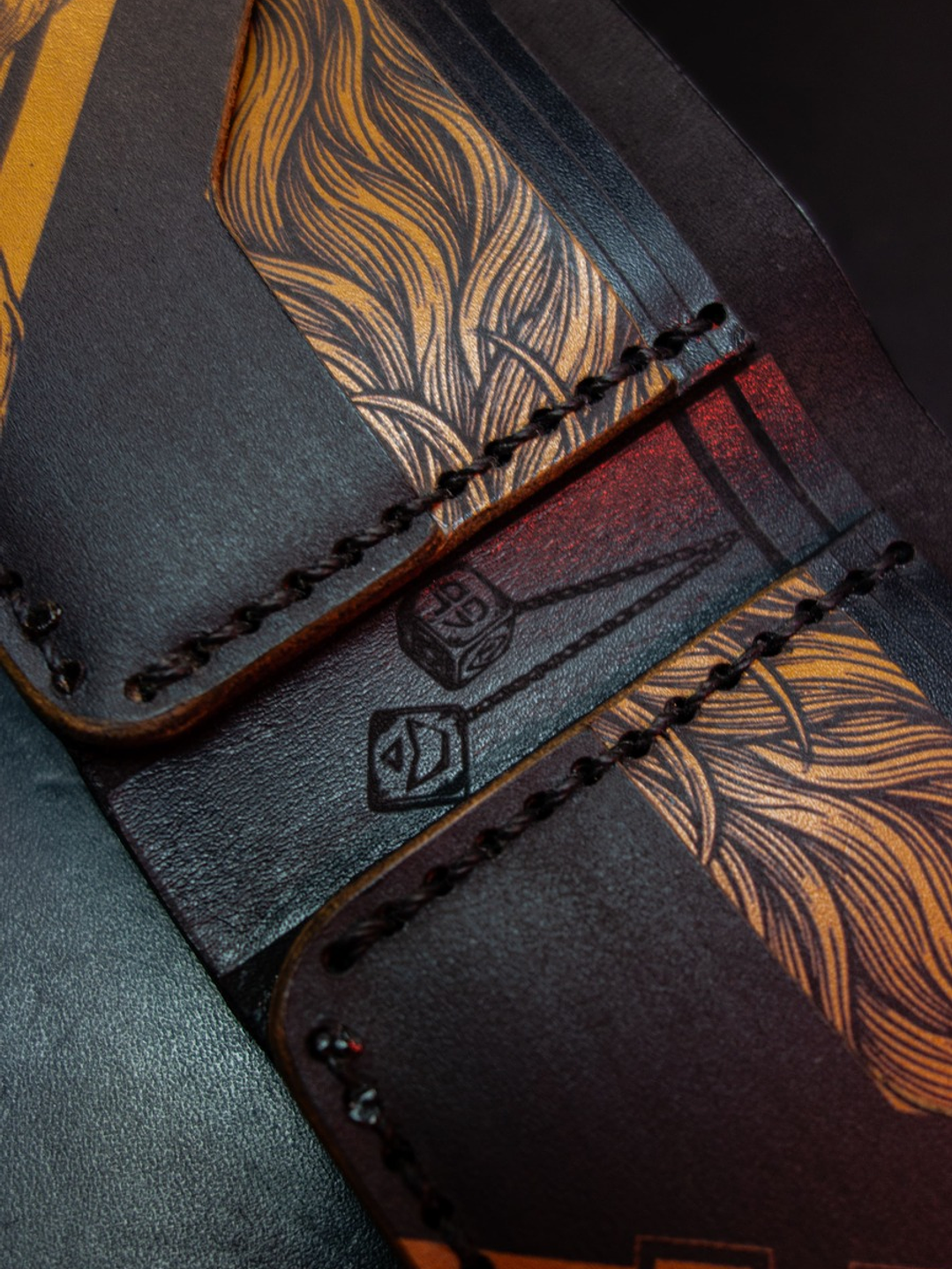 Billetera de Cuero – Homenaje a Chewbacca 🟤 5