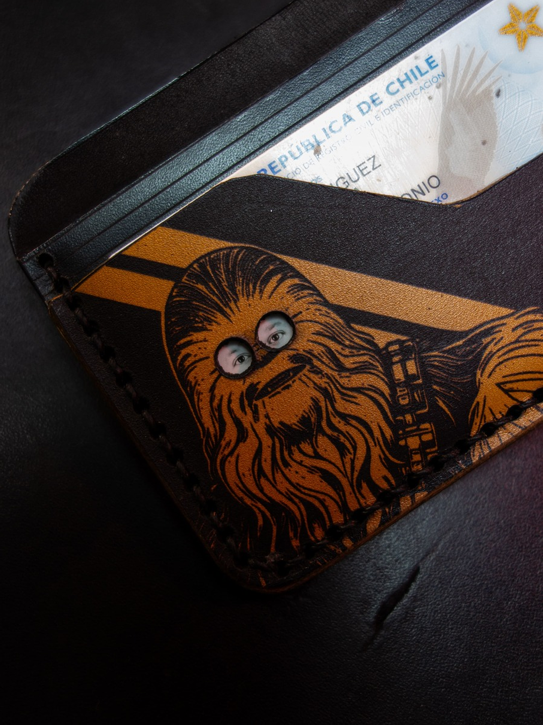 Billetera de Cuero – Homenaje a Chewbacca 🟤 3