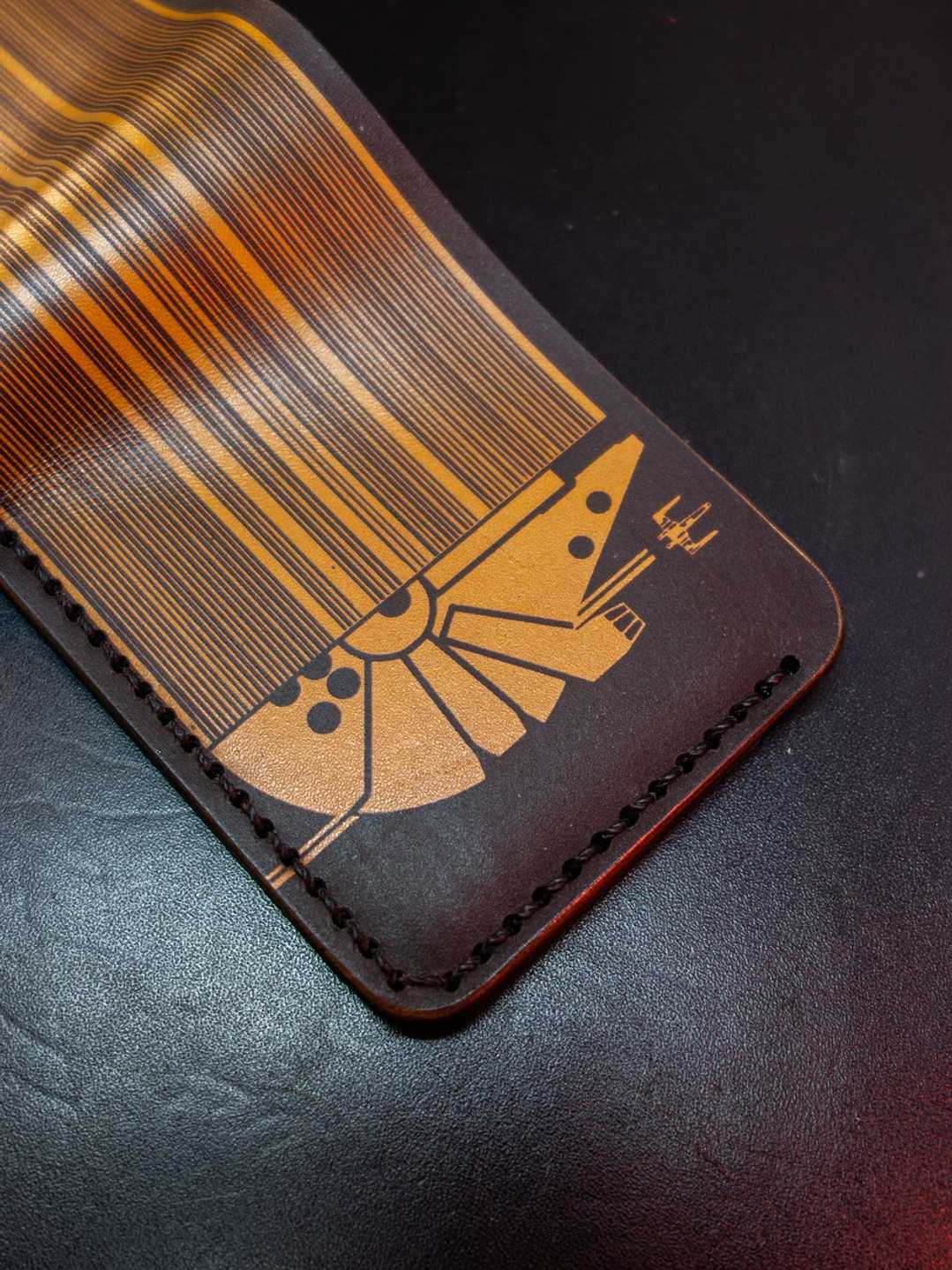 Billetera de Cuero – Homenaje a Chewbacca 🟤 8