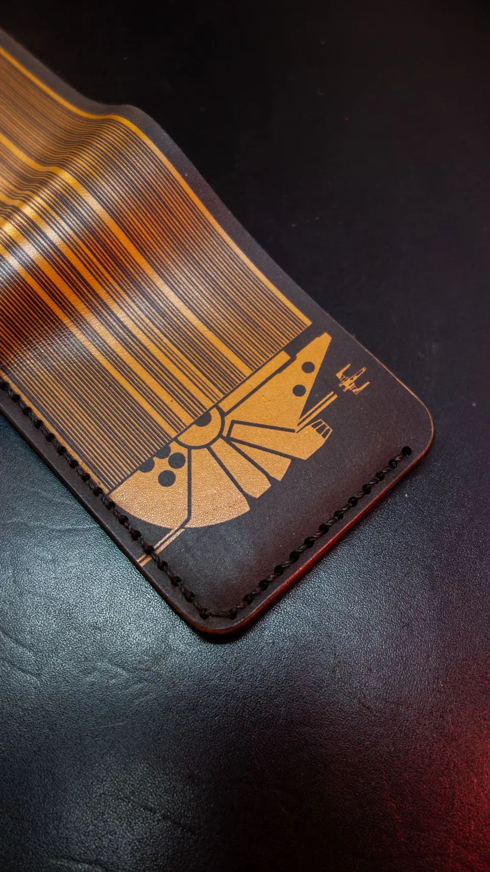 Billetera de Cuero – Homenaje a Chewbacca 🟤 8