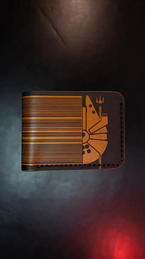 Billetera de Cuero – Homenaje a Chewbacca 🟤