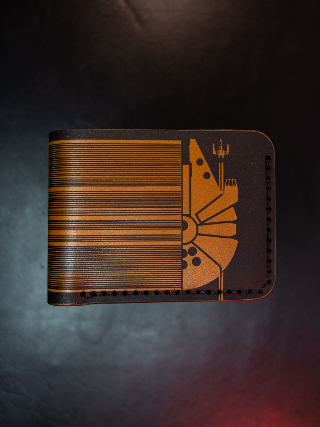 Billetera de Cuero – Homenaje a Chewbacca 🟤 1