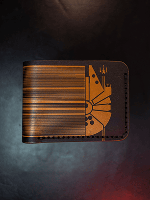 Billetera de Cuero – Homenaje a Chewbacca 🟤