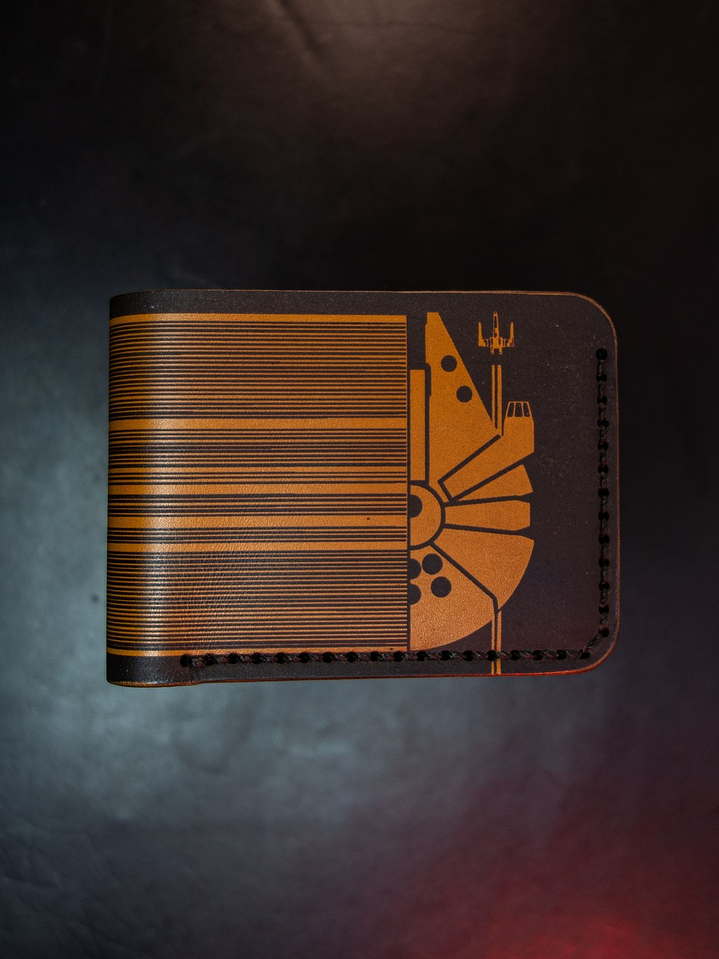 Billetera de Cuero – Homenaje a Chewbacca 🟤 1