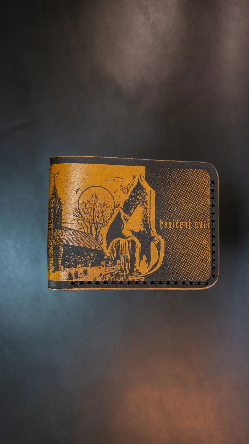 Billetera de Cuero – Homenaje a Resident Evil 4 | Edición Conceptual 1