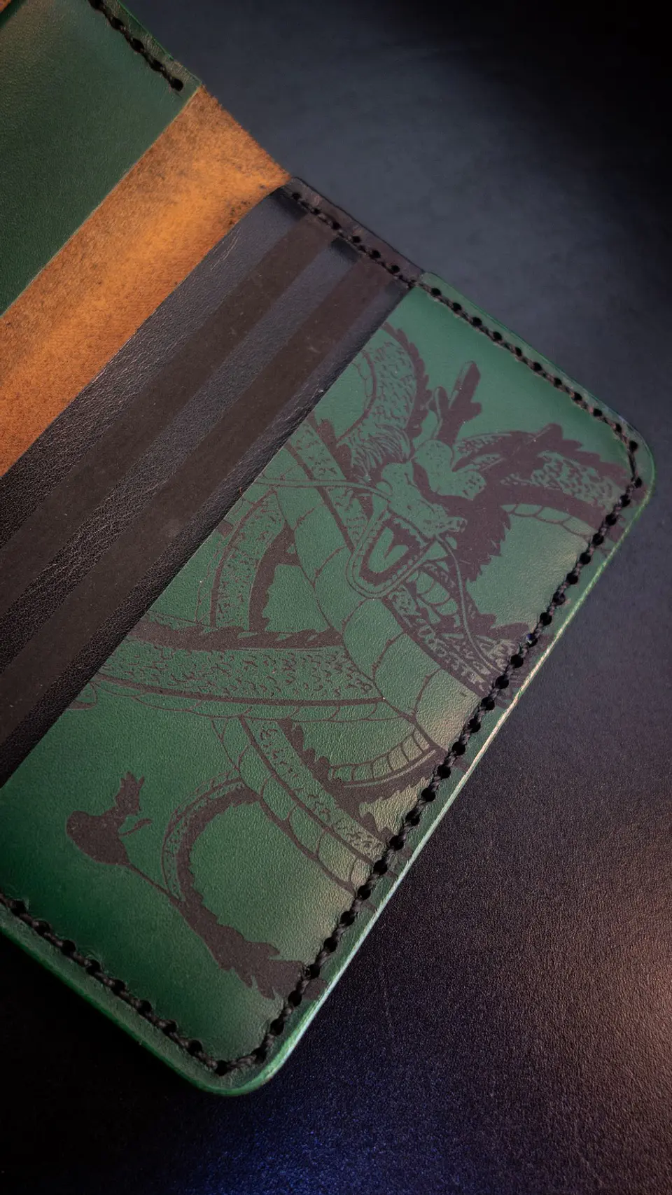 Porta Pasaporte de Cuero  Inspirado en Dragon Ball 6