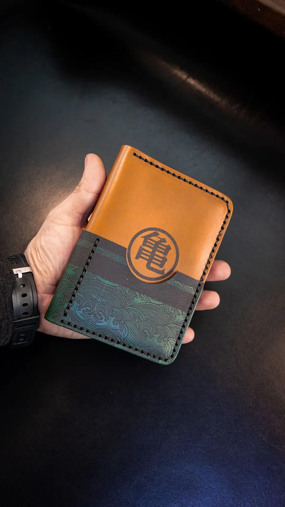 Porta Pasaporte de Cuero  Inspirado en Dragon Ball 10
