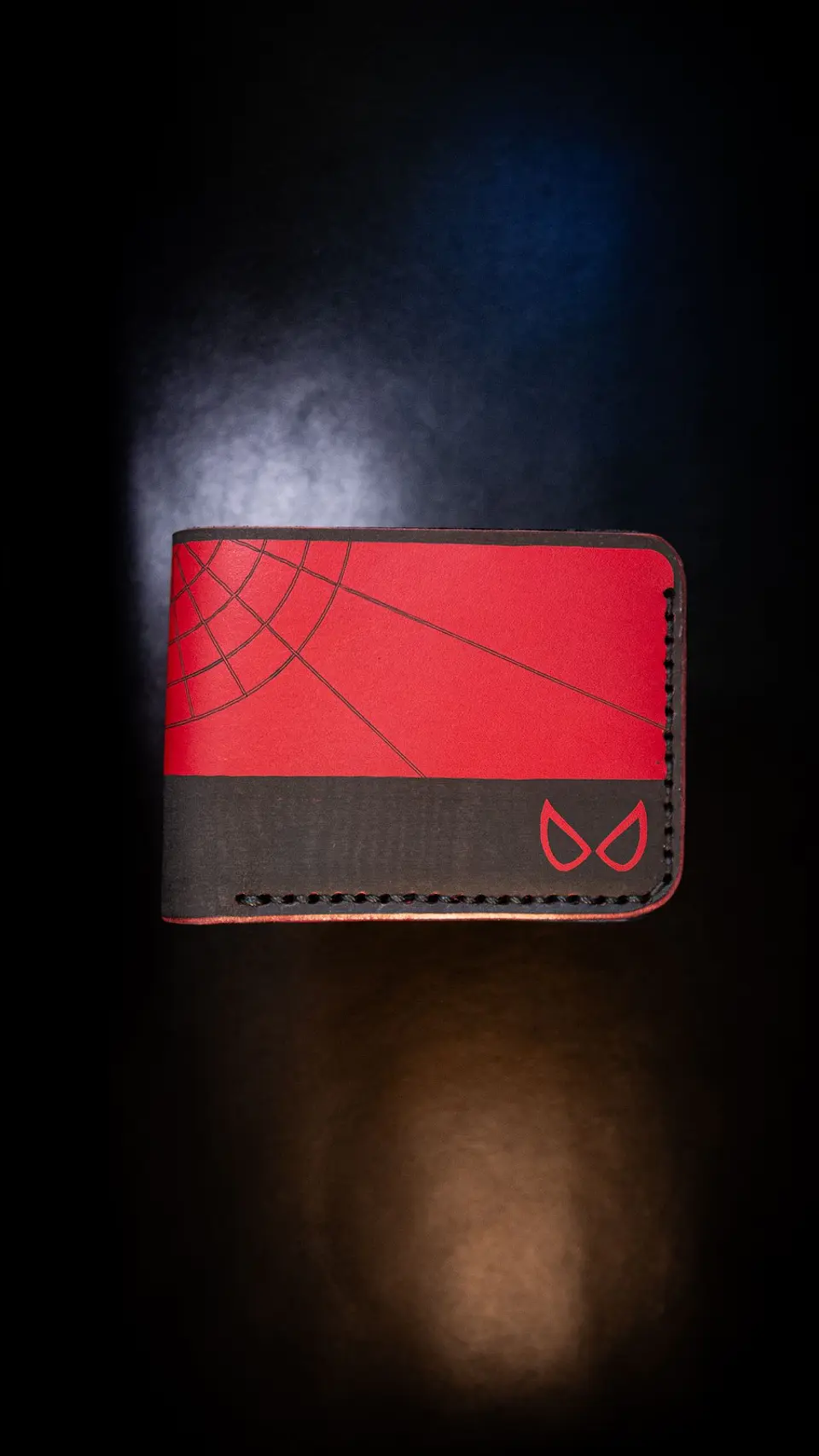 Billetera de Cuero conceptual - Homenaje Spider-Man 1