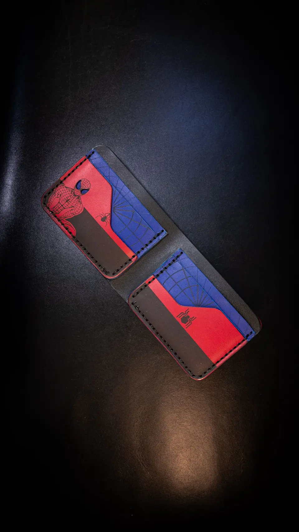 Billetera de Cuero conceptual - Homenaje Spider-Man 3