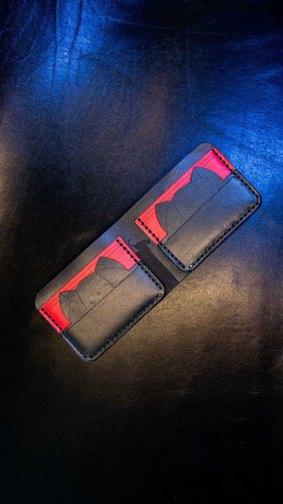 Billetera Gato Negro y Rojo - MEOW 4